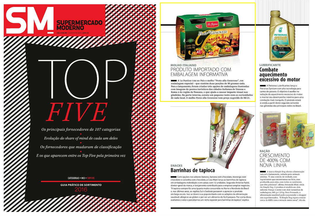 Revista Supermercado Moderno: Pesto alla Genovese La Pastina