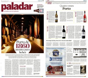 Paladar (Jornal O Estado de S. Paulo): vinhos do Porto